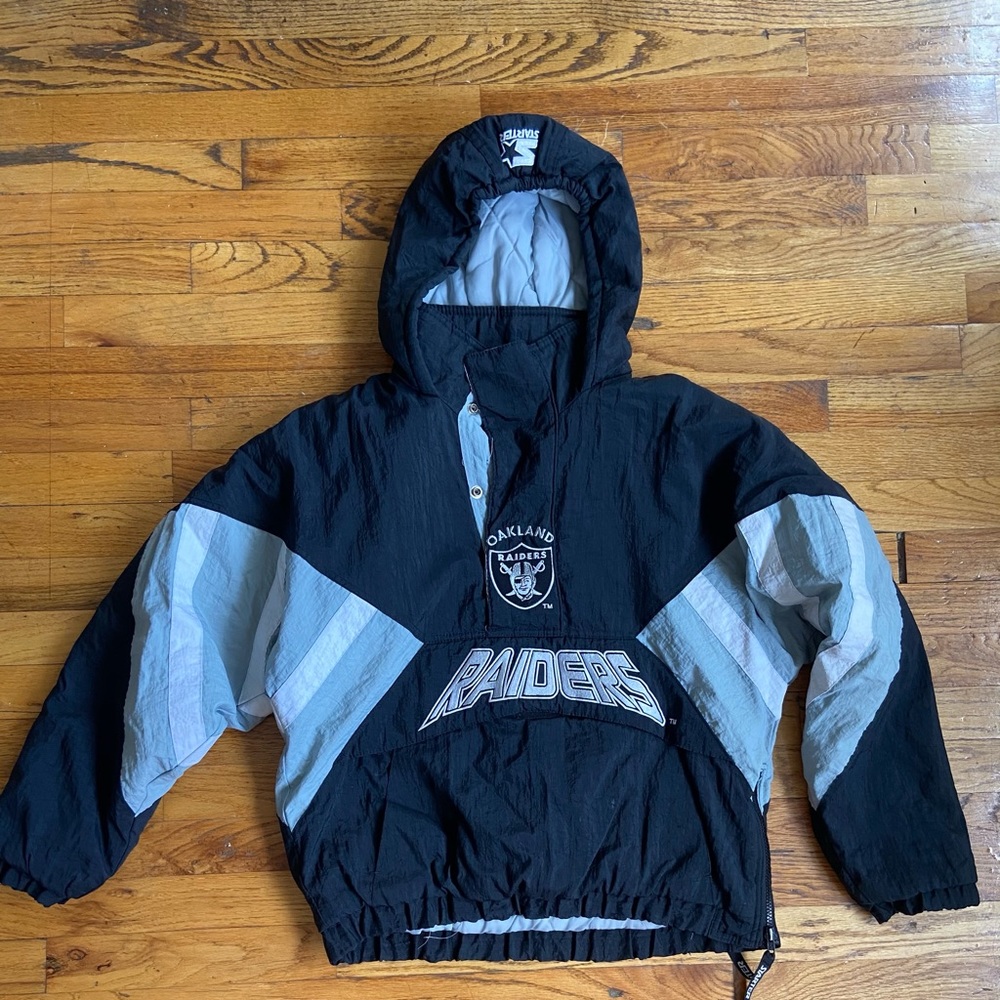 Vintage Oakland Raiders Warm Up Jacket
